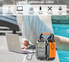 172Wh Sunmorn 800 times charing life 200w outdoor power source